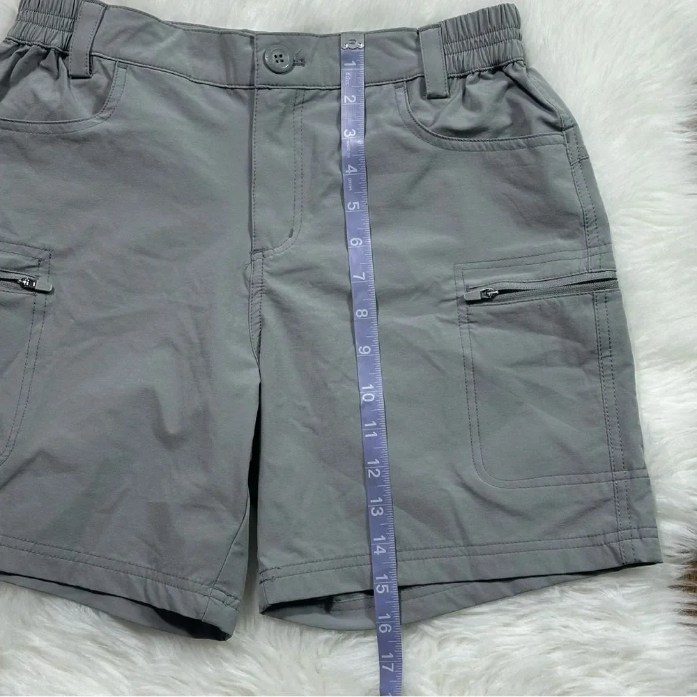 Women's Gray and Tan Shorts